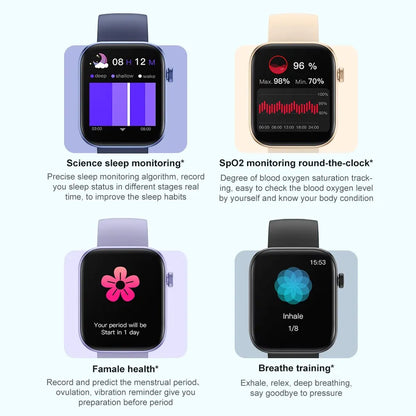 Bluetooth Calling Smartwatch With Health & Fitness Tracking