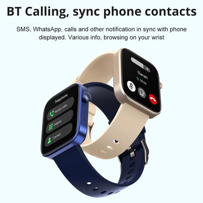 Bluetooth Calling Smartwatch With Health & Fitness Tracking