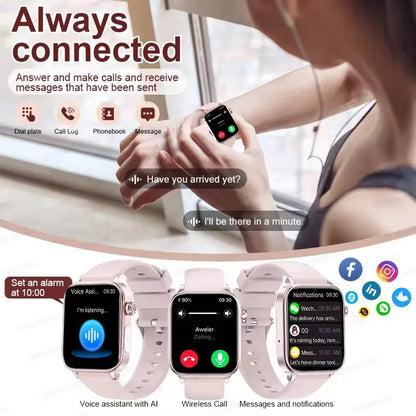 AI Health Smart Watch With ECG, Lipid & Uric Acid Tests